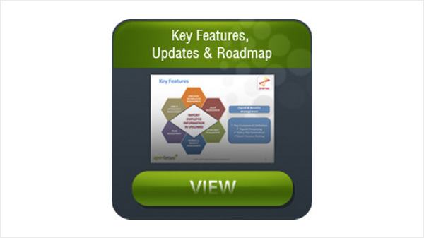 Openbravo HR & Payroll Module Key Features